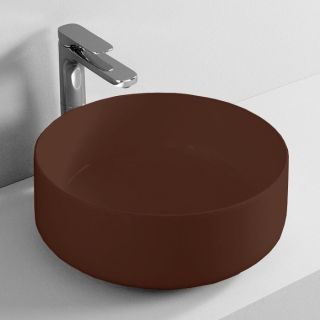 Раковина ArtCeram Cognac COL001 39 00 marrone cocoa 42 см Раковина ArtCeram Cognac COL001 39 00 marrone cocoa 42 см