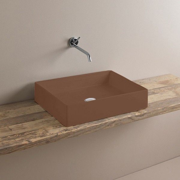 Раковина ArtCeram Scalino SCL002 40 00 marrone tortora 55 см