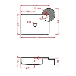 Раковина ArtCeram Cartesio CAL002 35 00 зеленая 58 см Раковина ArtCeram Cartesio CAL002 35 00 зеленая 58 см