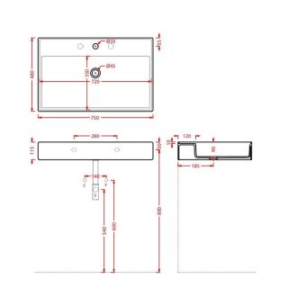 Раковина ArtCeram Scalino SCL008 17 00 44 см Раковина ArtCeram Scalino SCL008 17 00 44 см