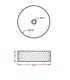 Раковина ArtCeram Rombo  OSL009 05 00 белый матовый 44 см Раковина ArtCeram Rombo  OSL009 05 00 белый матовый 44 см