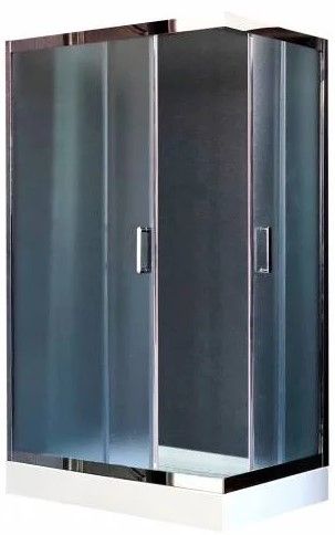 Душевой уголок Royal Bath HP 120x80см левый хром RB8120HP-C-CH-L