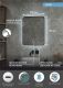 Зеркало с подсветкой Continent Torry ЗЛП1534 с бесконтактным сенсором 60x70см чёрный