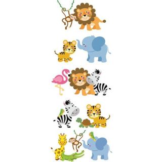 Панно НЕФРИТ-КЕРАМИКА 06-01-1-52-05-01-3026-0 Kids Safari (06-01-1-52-05-01-3026-0) 40х100 (2кт/5пл)