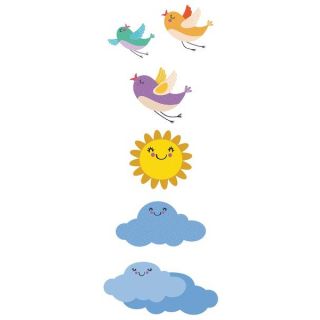 Панно НЕФРИТ-КЕРАМИКА 06-01-1-52-05-01-3027-0 Kids Sky (06-01-1-52-05-01-3027-0) 40х100 (2кт/5пл)
