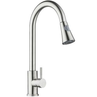 Смеситель для кухни Orange Steel M99-120st Сталь