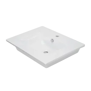 Раковина Sanita Luxe Quadro WB.FN/Quadro/60-C/WHT.G/S1 61 см