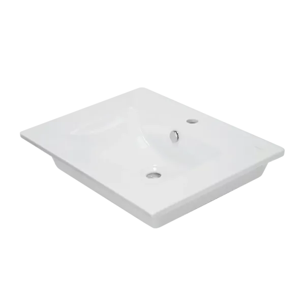 Раковина Sanita Luxe Quadro WB.FN/Quadro/60-C/WHT.G/S1 61 см