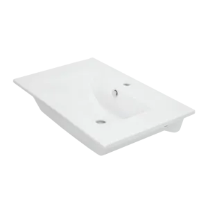 Раковина Sanita Luxe Quadro WB.FN/Quadro/75-C/WHT.G/S1 75 см