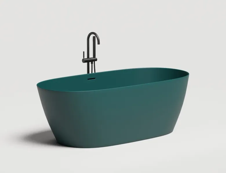 Ванна из искусственного камня Salini Sofia S-Stone 102526MRF 170x80см RAL полностью