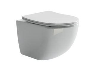 Комплект Ceramicanova подвесной унитаз Forma Rimless инсталляция Balance кнопка Square хром