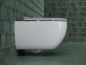Подвесной унитаз Ceramica Nova Long CN3015 безободковый белый