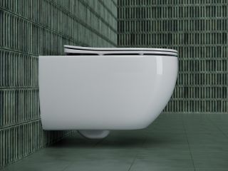 Подвесной унитаз Ceramica Nova Long CN3015 безободковый белый Подвесной унитаз Ceramica Nova Long CN3015 безободковый белый