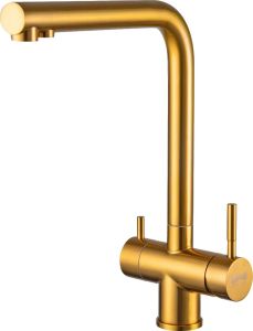 Смеситель для кухни ZORG Inox SZR-2020 BRONZE