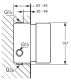 Термостат скрытого монтажа DN 20 Kludi 35156