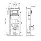 Инсталляция для подвесного унитаза Am.Pm MasterFit I012713