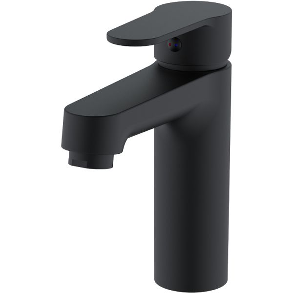 Смеситель для раковины OneLife P07-021b полимерный черный