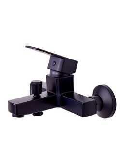 Смеситель для ванны OneLife P06-100b черный