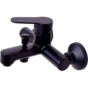 Смеситель для ванны OneLife P07-100b черный