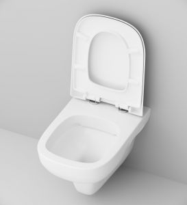 Унитаз с инсталляцией  AM.PM Like IS30251.801700 FlashClean с сиденьем микролифт и клавишей
