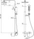 Душевая стойка KAISER Zinger 35282 Душевая стойка KAISER Zinger 35282
