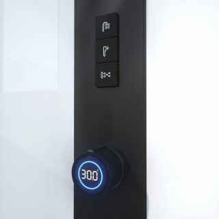 Душевая кабина Black and White Galaxy G8037 110x80 8037000 с гидромассажем Душевая кабина Black and White Galaxy G8037 110x80 8037000 с гидромассажем