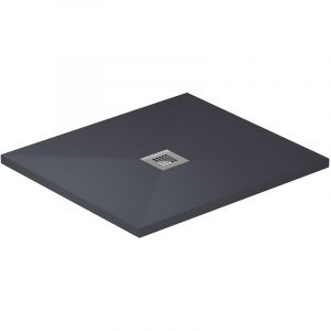 Душевой поддон Allen Brau Priority  8.31005-AM Антрацит 100x100