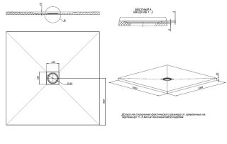 Душевой поддон Allen Brau Priority  8.31005-AM Антрацит 100x100 Душевой поддон Allen Brau Priority  8.31005-AM Антрацит 100x100