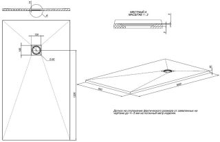 Душевой поддон Allen Brau Priority 8.31011-AM Антрацит 160x90 Душевой поддон Allen Brau Priority 8.31011-AM Антрацит 160x90