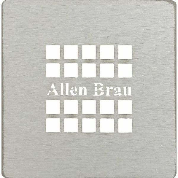 Накладка для сифона Allen Brau Priority 8.310N1-BA серебро браш 100х100 Накладка для сифона Allen Brau Priority 8.310N1-BA серебро браш 100х100
