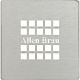 Накладка для сифона Allen Brau Priority 8.310N1-BA серебро браш 100х100 Накладка для сифона Allen Brau Priority 8.310N1-BA серебро браш 100х100
