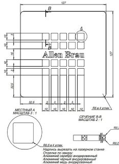 Накладка для сифона Allen Brau Priority 8.310N1-BA серебро браш 100х100 Накладка для сифона Allen Brau Priority 8.310N1-BA серебро браш 100х100