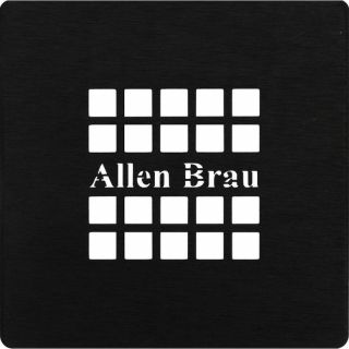 Накладка для сифона Allen Brau Priority 8.310N1-BBA черный браш 100х100 Накладка для сифона Allen Brau Priority 8.310N1-BBA черный браш 100х100