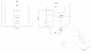 Смеситель для ванны Allen Brau Glority 5.51003-00 Хром