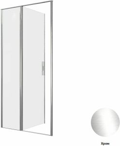 Душевая дверь Allen Brau Priority 100 3.31028.00 профиль Хром