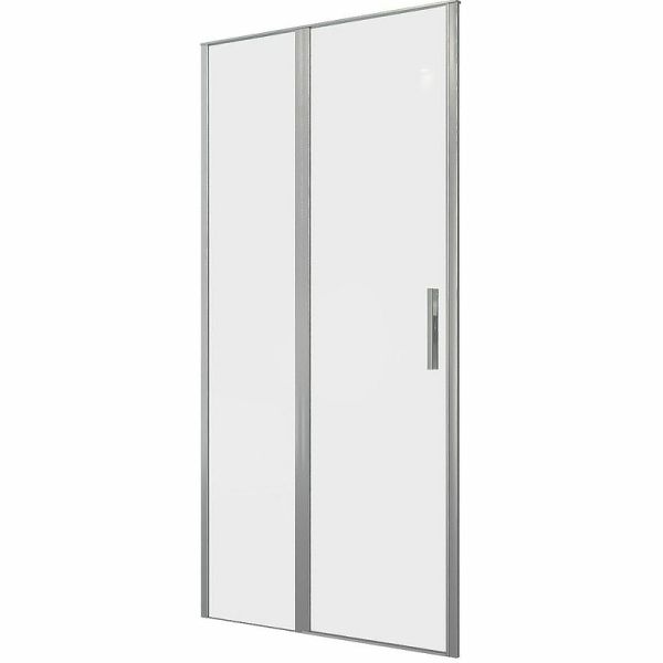Душевая дверь Allen Brau Priority 100 3.31029.BA профиль Серебро браш