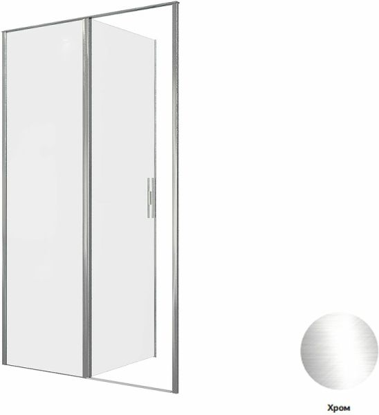 Душевая дверь Allen Brau Priority 120 3.31031.00 профиль Хром