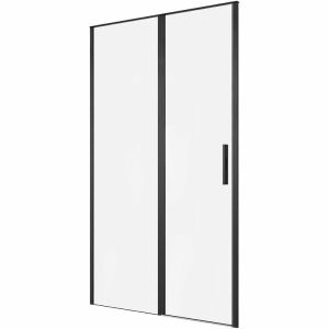 Душевая дверь Allen Brau Priority 120 3.31033.BBA профиль Черный браш
