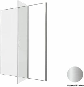 Душевая дверь Allen Brau Priority 160 3.31039.BBA профиль Черный браш