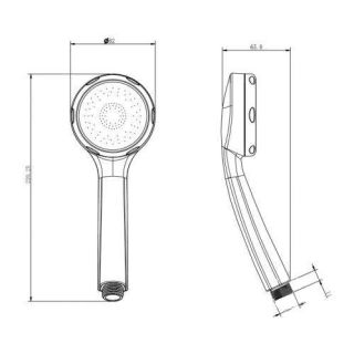 Душевая лейка Koller Pool SH0533 Душевая лейка Koller Pool SH0533
