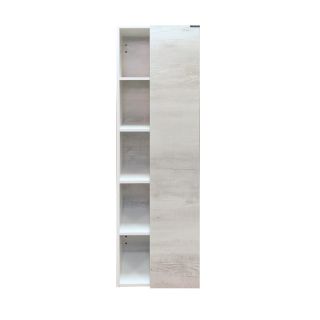 Comforty Шкаф-колонна "Прага-45" дуб белый Comforty Шкаф-колонна "Прага-45" дуб белый