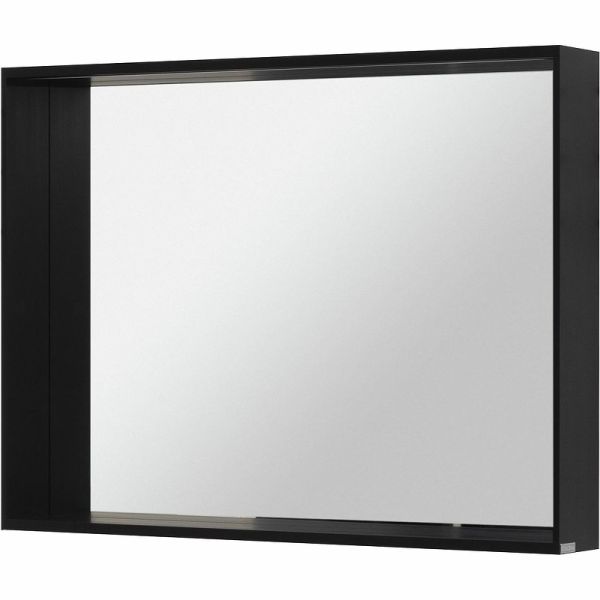 Зеркало Allen Brau Reality  1.32020.BB с подсветкой Черный браш