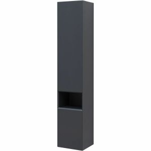 Шкаф пенал Allen Brau Infinity 35 R 1.21009.AM подвесной Антрацит матовый