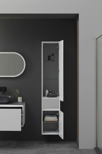 Шкаф пенал Allen Brau Infinity 35 R 1.21009.WM подвесной Белый матовый