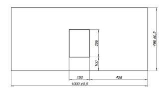 Столешница под раковину Allen Brau Infinity 100 1.21012.B-S Бежевый