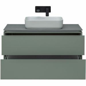 Тумба под раковину Allen Brau Infinity 100 1.21003.CGM подвесная Олива матовая