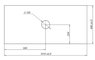 Столешница под раковину Allen Brau Fantasy 100 1.11010.M Мрамор Столешница под раковину Allen Brau Fantasy 100 1.11010.M Мрамор