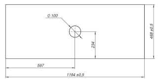 Столешница под раковину Allen Brau Fantasy 100 1.11010.G-S Серый Столешница под раковину Allen Brau Fantasy 100 1.11010.G-S Серый