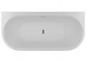 Акриловая ванна с подсветкой Riho Desire Wall LED B089002005 184х84см светодиоды под ванной белый