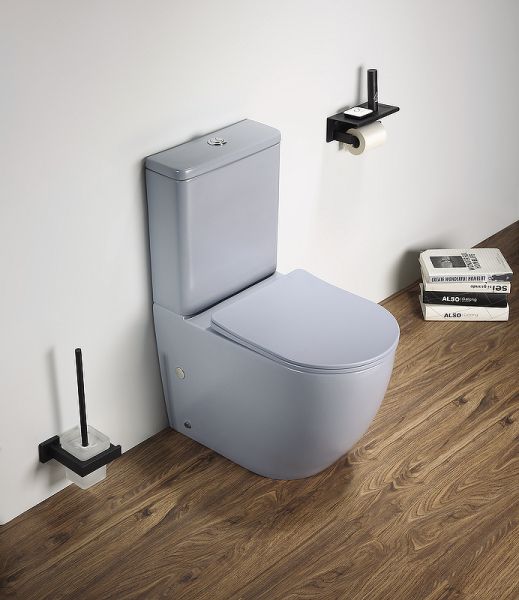 Унитаз CeramaLux 2166XMHL  с бачком и сиденьем Микролифт